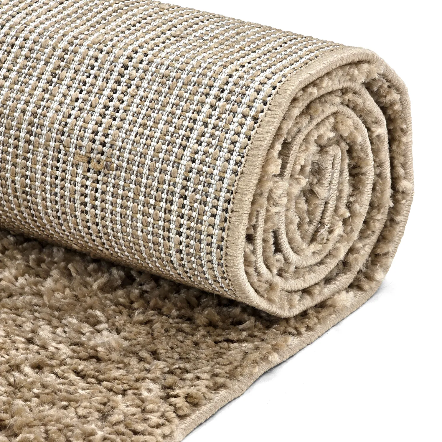 Alfombras de pelo largo - Zoe (beige)