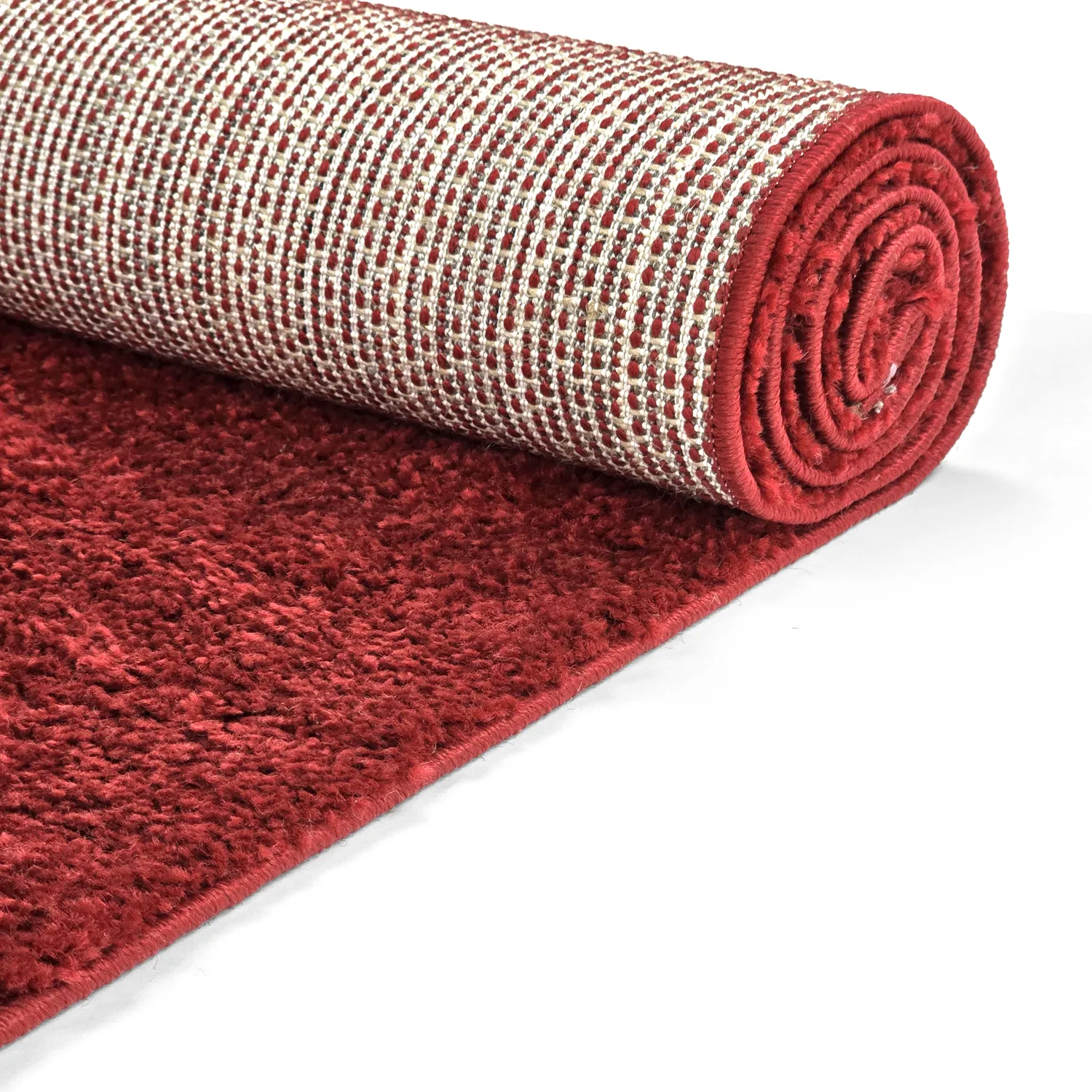 Alfombras de pelo largo - Zoe (rojo)