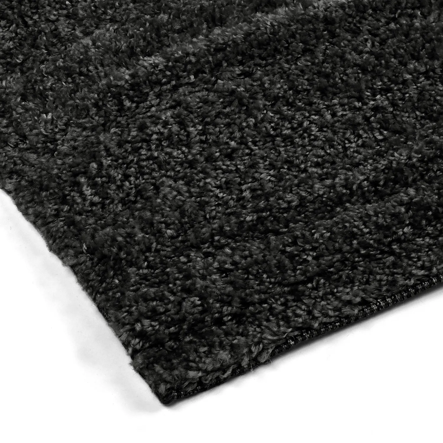 Alfombras de pelo largo - Zoe (negro)