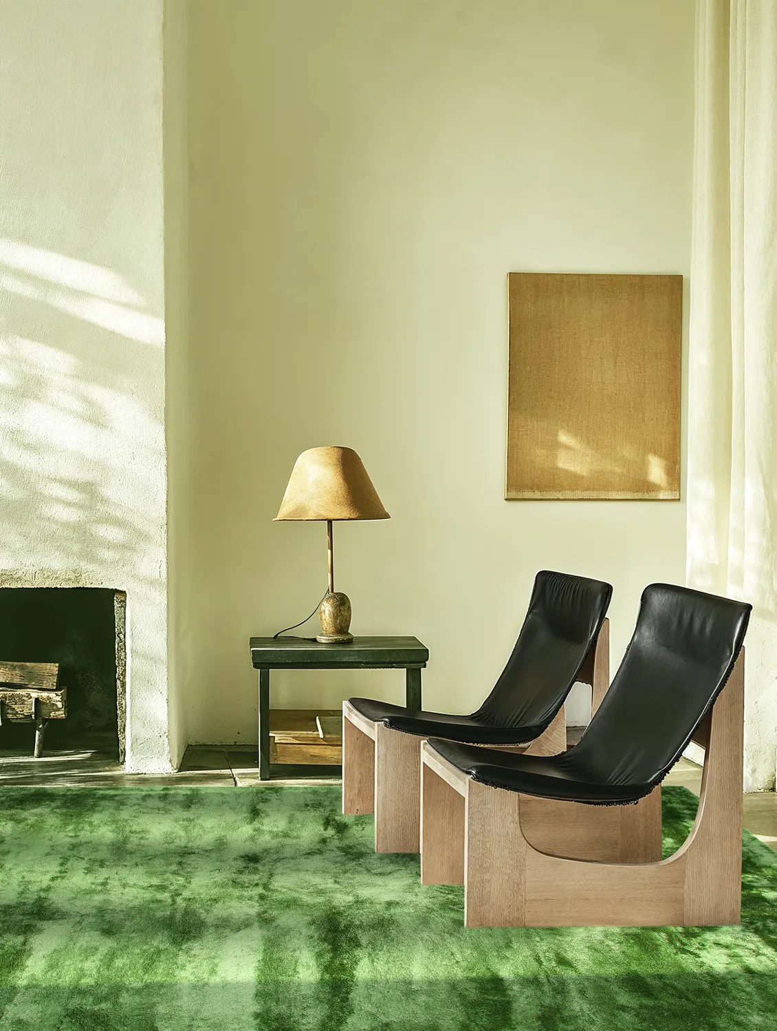 Alfombras de pelo largo - Aranga Super Soft Fur (verde oliva)