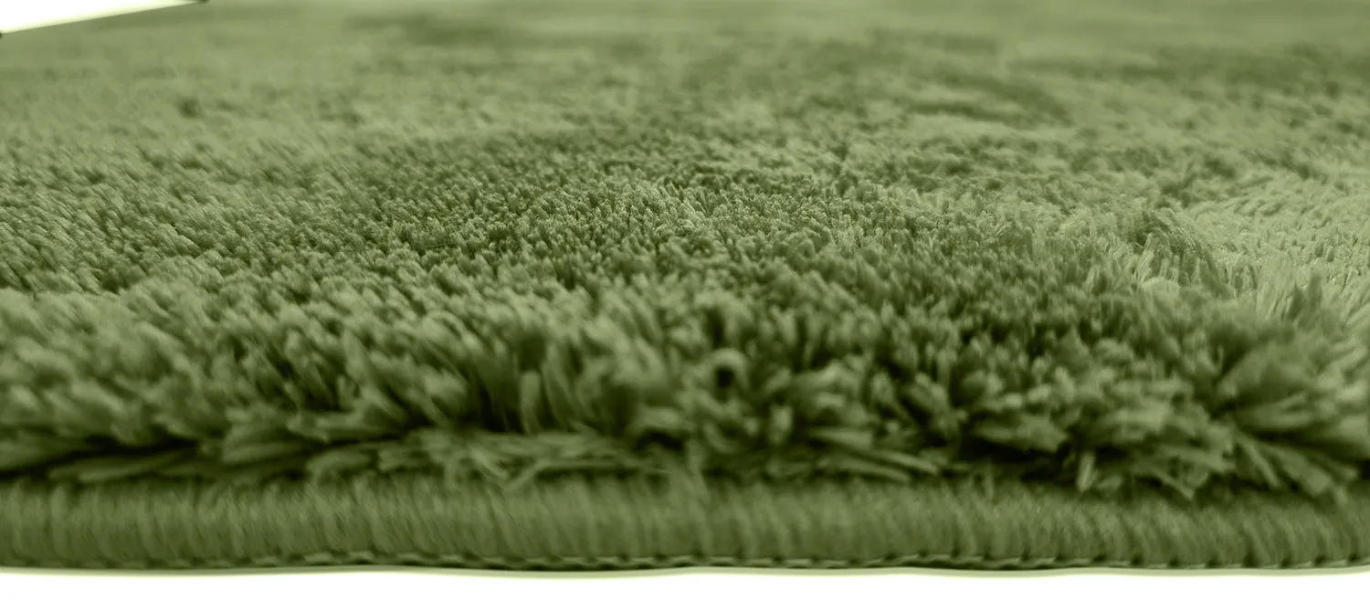 Alfombras de pelo largo - Aranga Super Soft Fur (verde oliva)