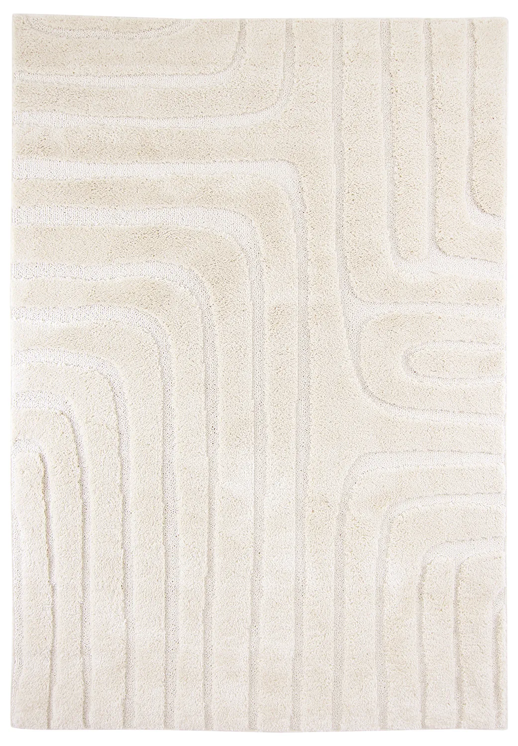 Alfombras de pelo largo - Elvira (offwhite)