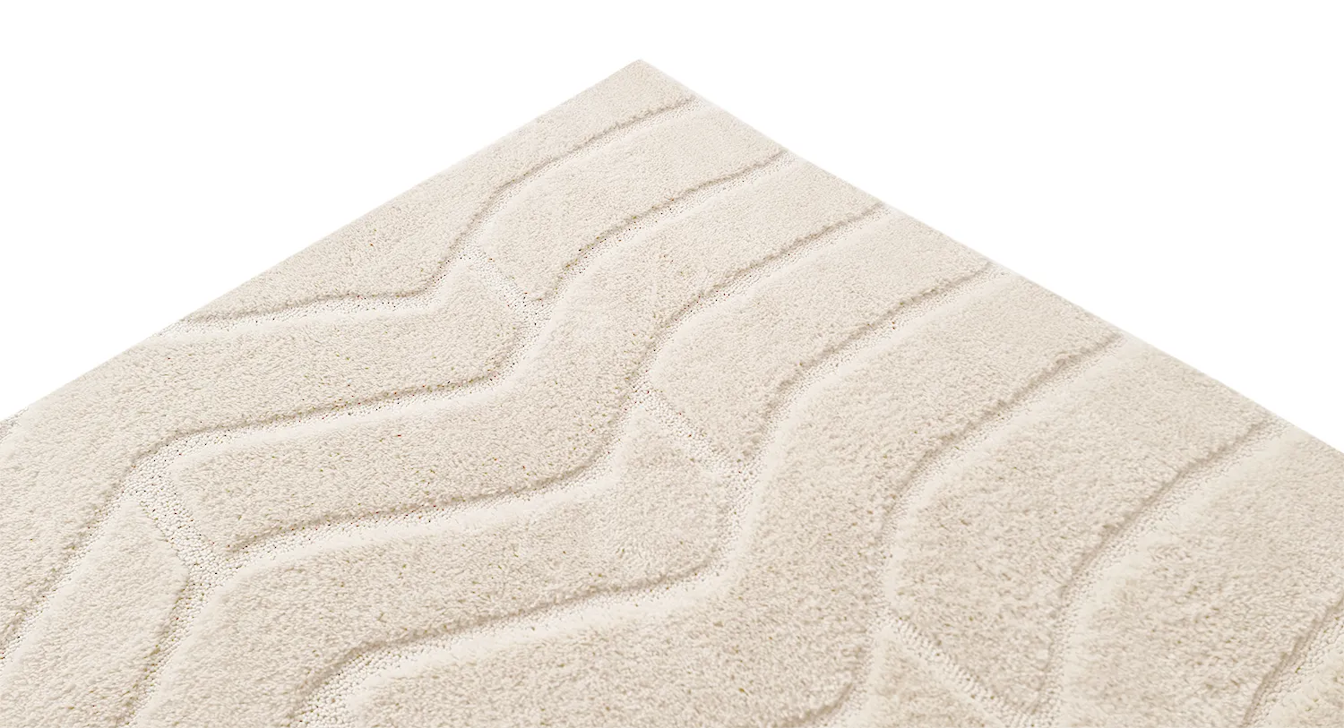 Alfombras de pelo largo - Ottoline (offwhite)