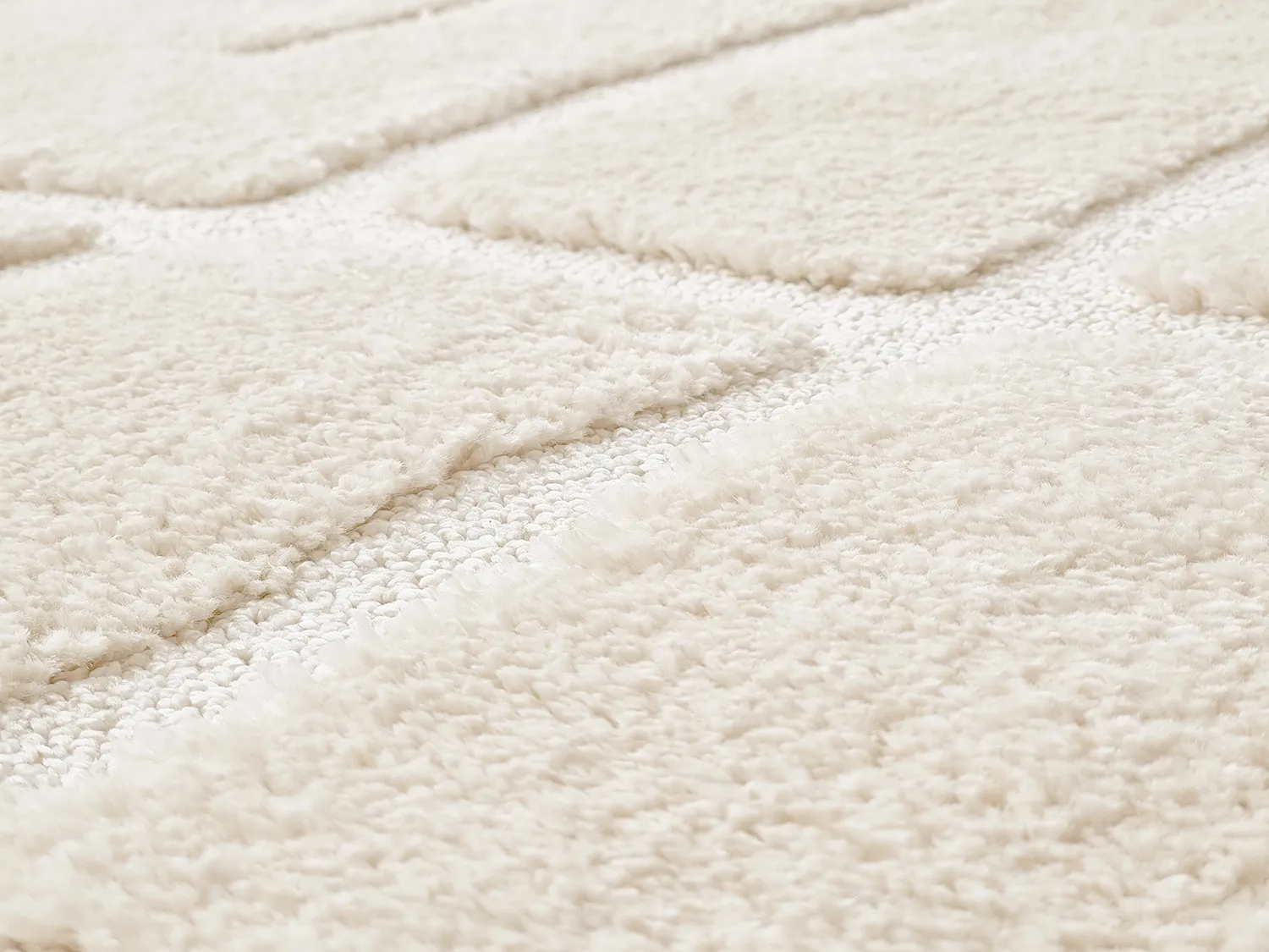 Alfombras de pelo largo - Tillie (offwhite)