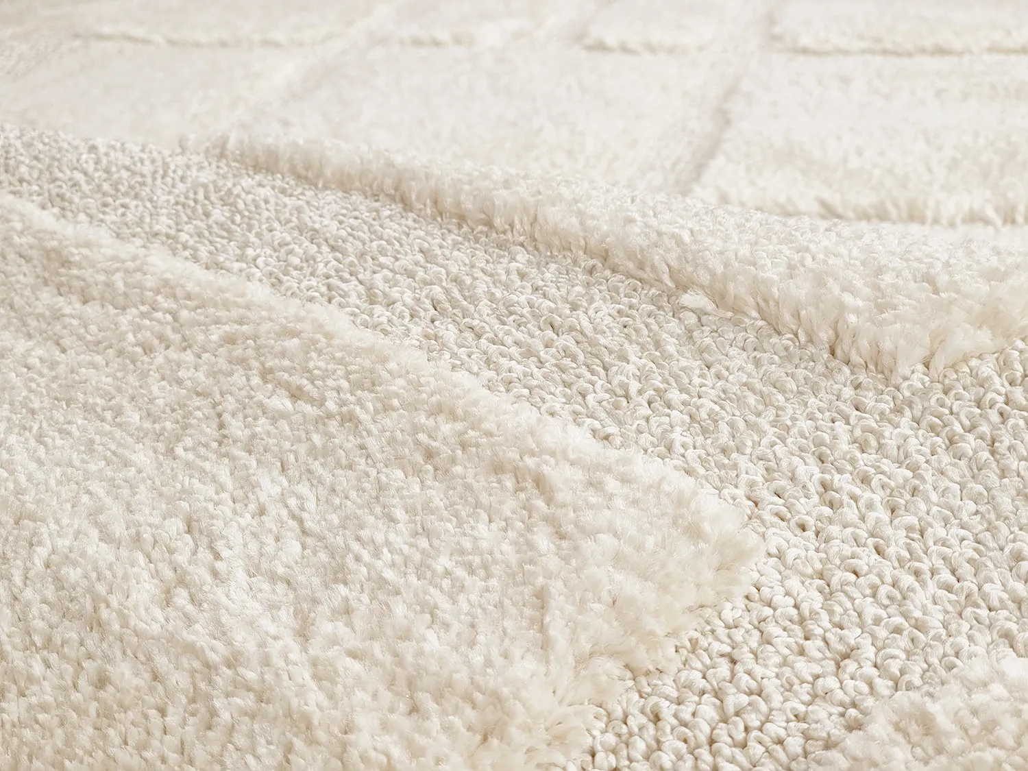 Alfombras de pelo largo - Tillie (offwhite)