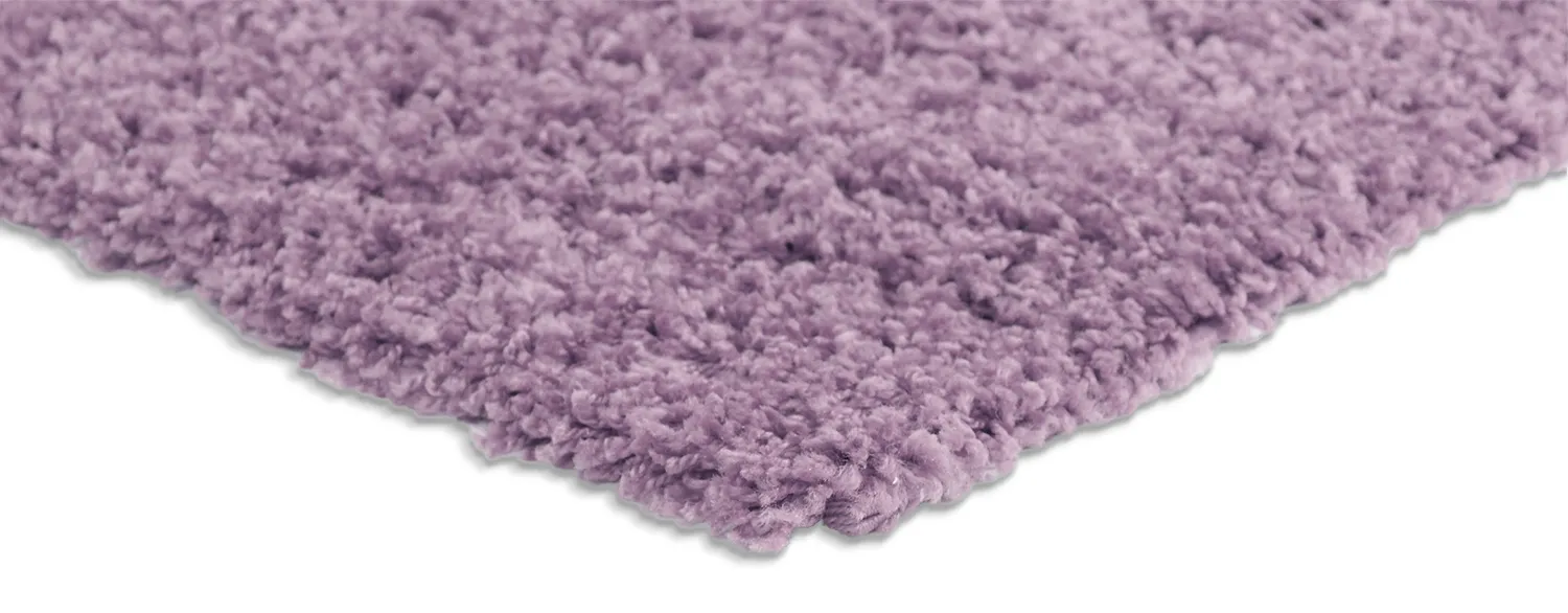 Alfombras de pelo largo - Zoe (morado)
