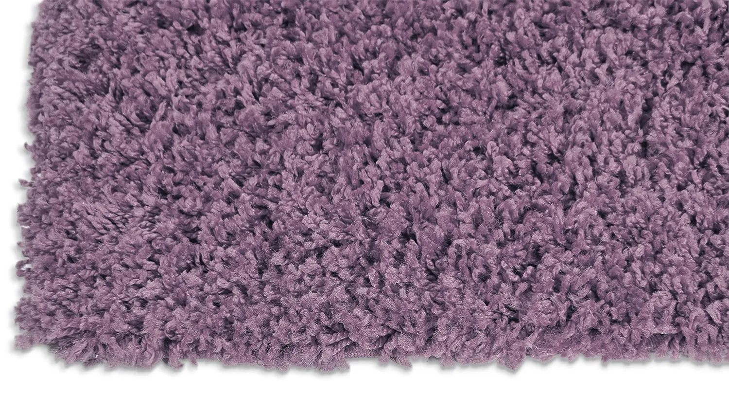 Alfombras de pelo largo - Zoe (morado)