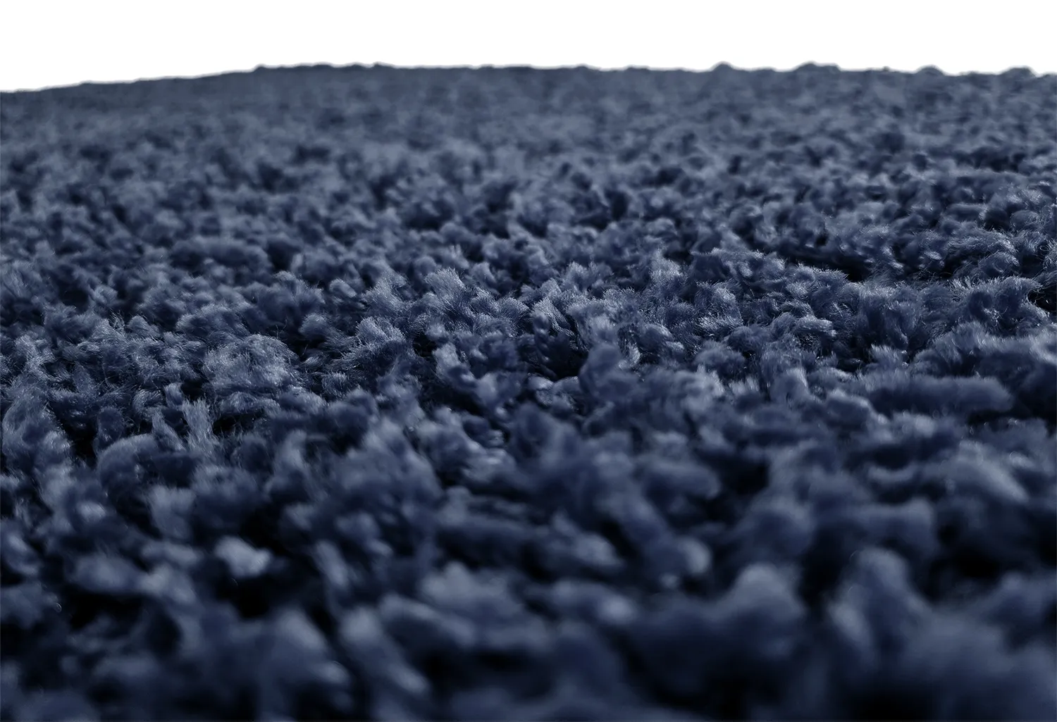 Alfombras de pelo largo - Zoe (azul oscuro)