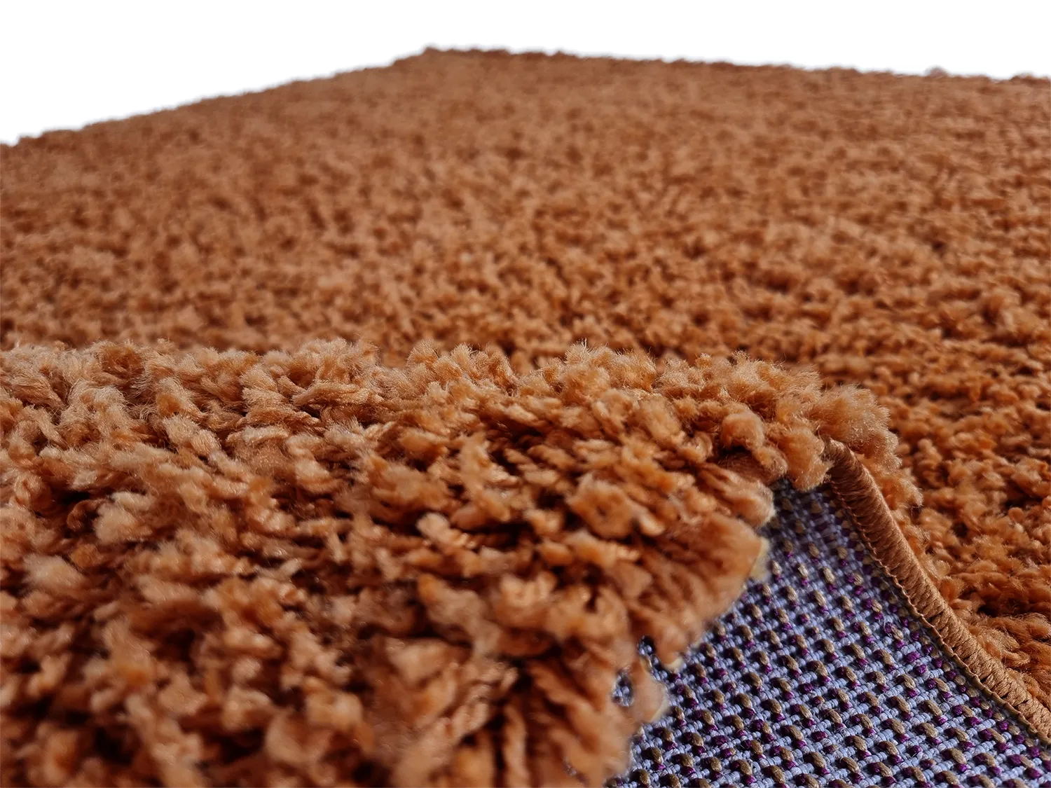 Alfombras de pelo largo - Zoe (terracotta)