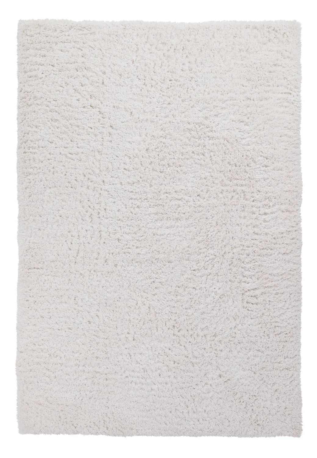 Alfombras de pelo largo - Combarro Solid Cotton Shaggy (crema)