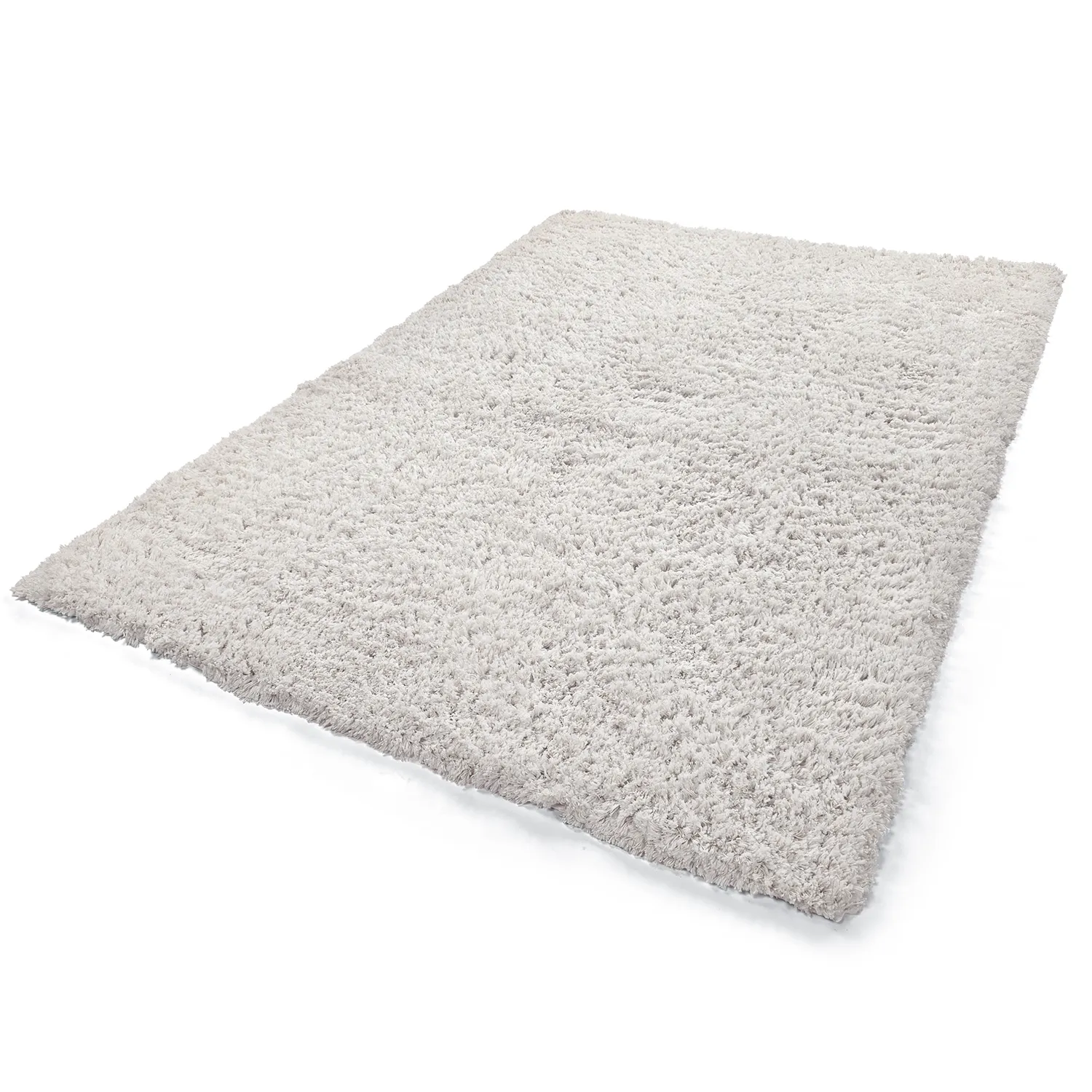 Alfombras de pelo largo - Combarro Solid Cotton Shaggy (crema)