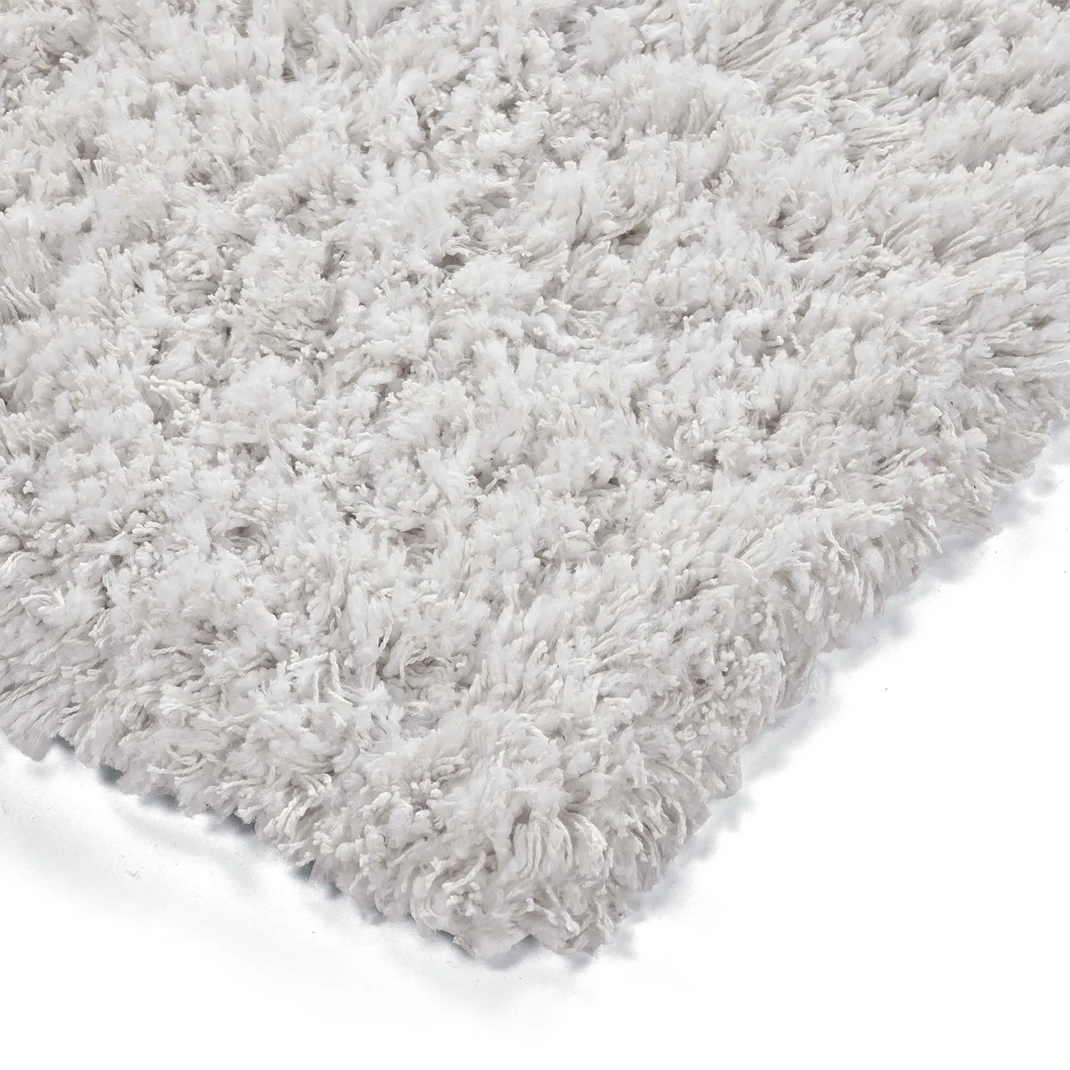 Alfombras de pelo largo - Combarro Solid Cotton Shaggy (crema)