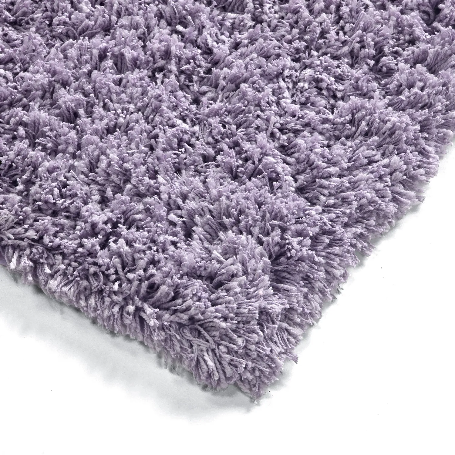 Alfombras de pelo largo - Combarro Solid Cotton Shaggy (violeta claro)