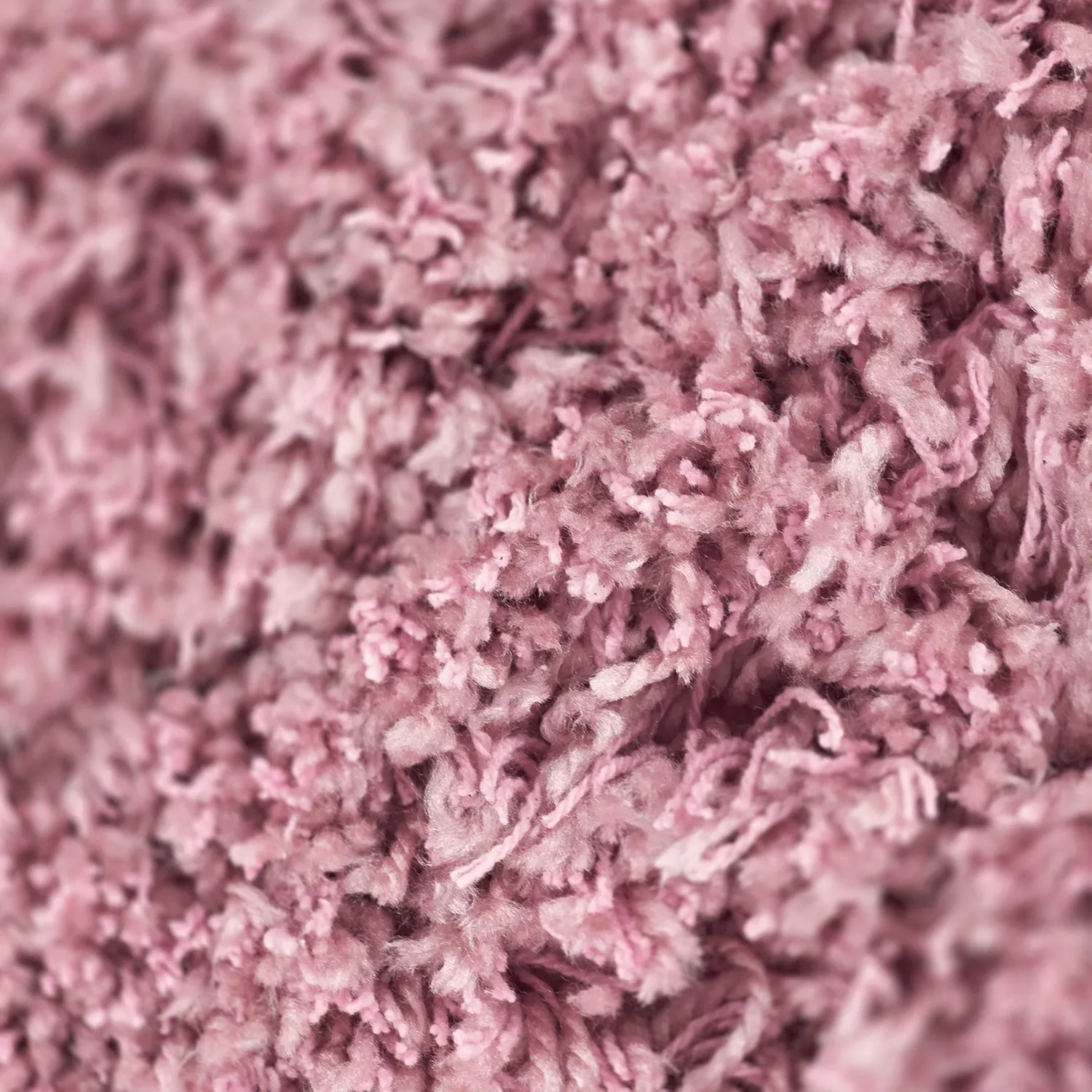 Alfombras de pelo largo - Combarro Solid Cotton Shaggy (rosa claro)