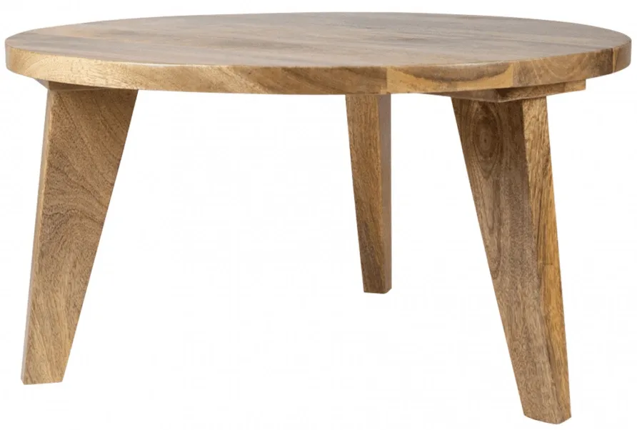 Mesa de café - Vintage - 65 cm round (naturaleza)