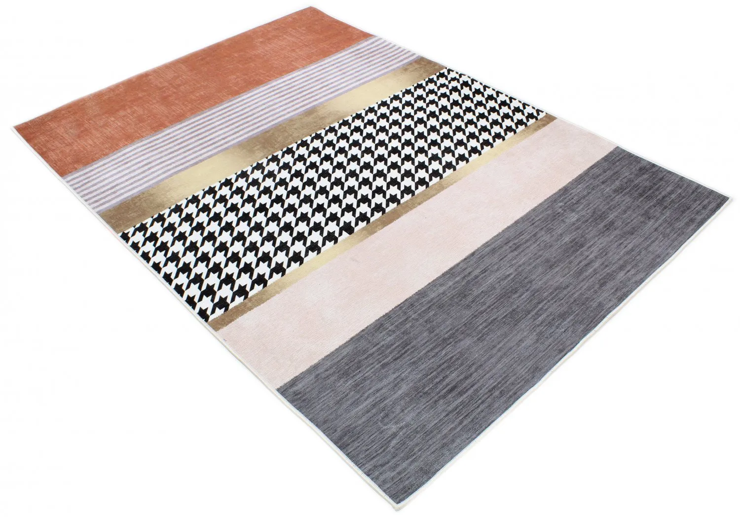Alfombra Wilton - Esme (naranja/multicolor)