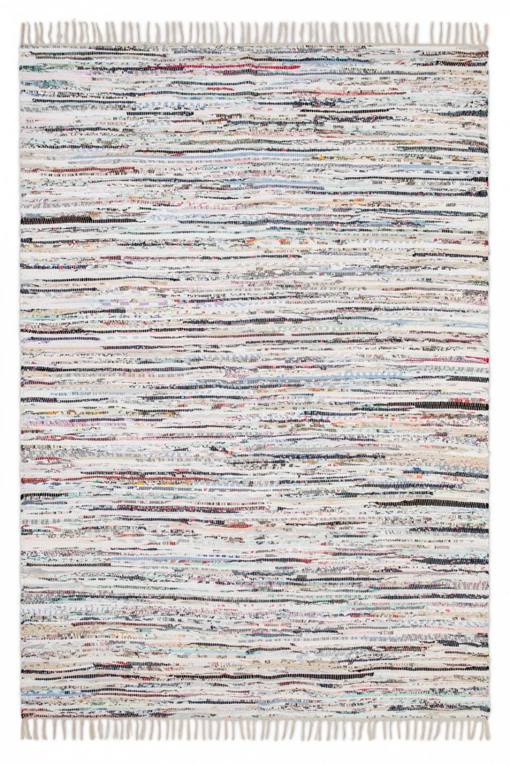 Alfombra de algodón - Melton (azul/multi)