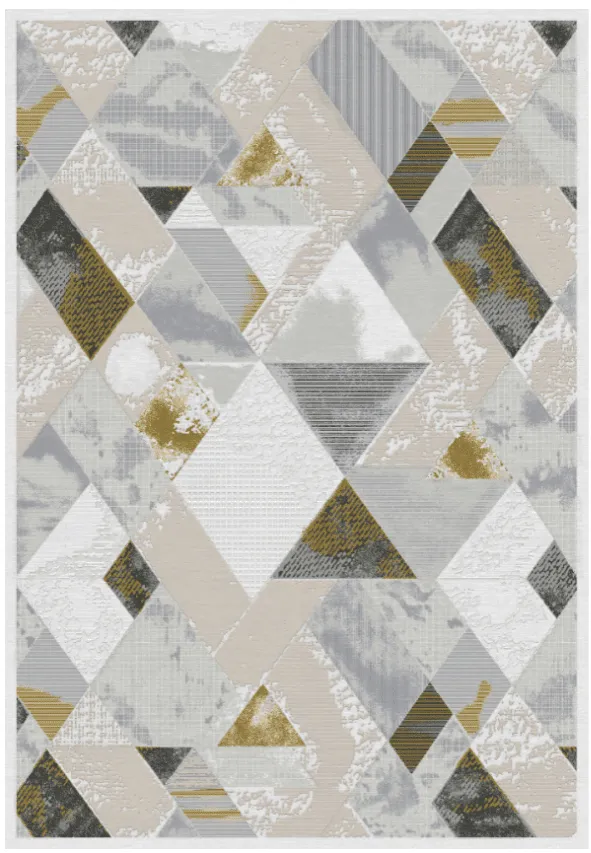 Alfombra Wilton - Samos (gris/multicolor)