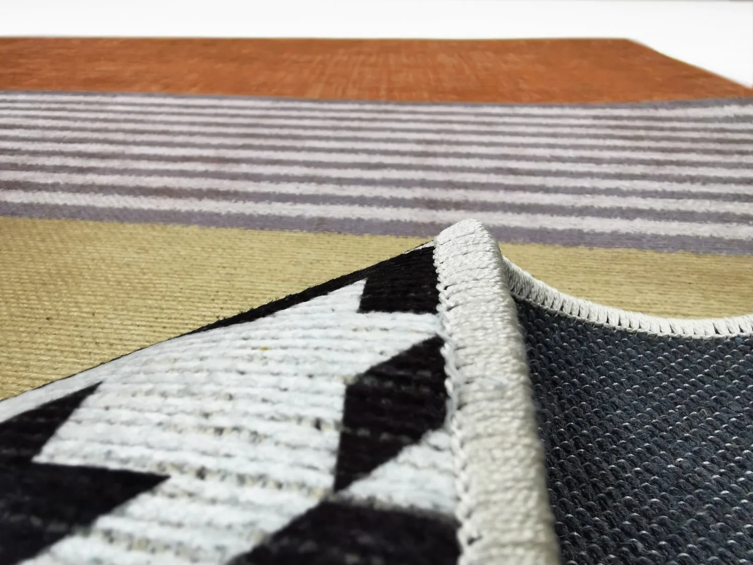 Alfombra Wilton - Esme (naranja/multicolor)