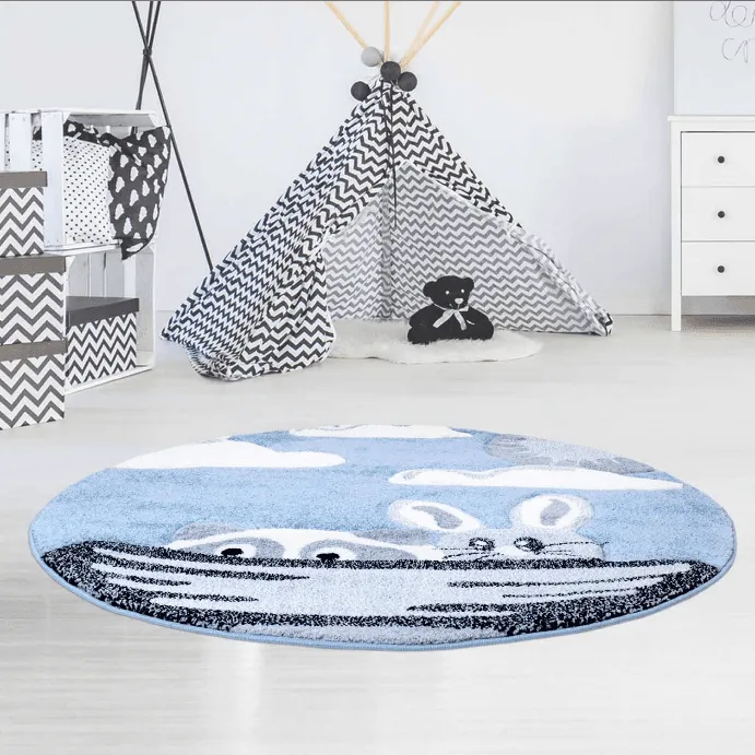 Alfombra infantil - Bueno Bunny (azul)
