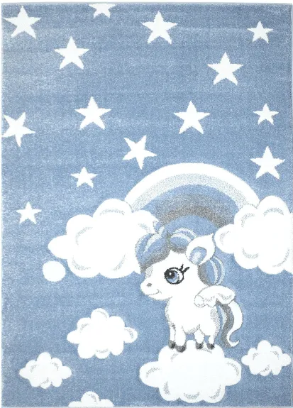 Alfombra infantil - Bueno Ponny (azul)