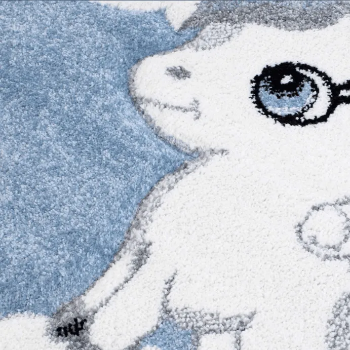 Alfombra infantil - Bueno Ponny (azul)
