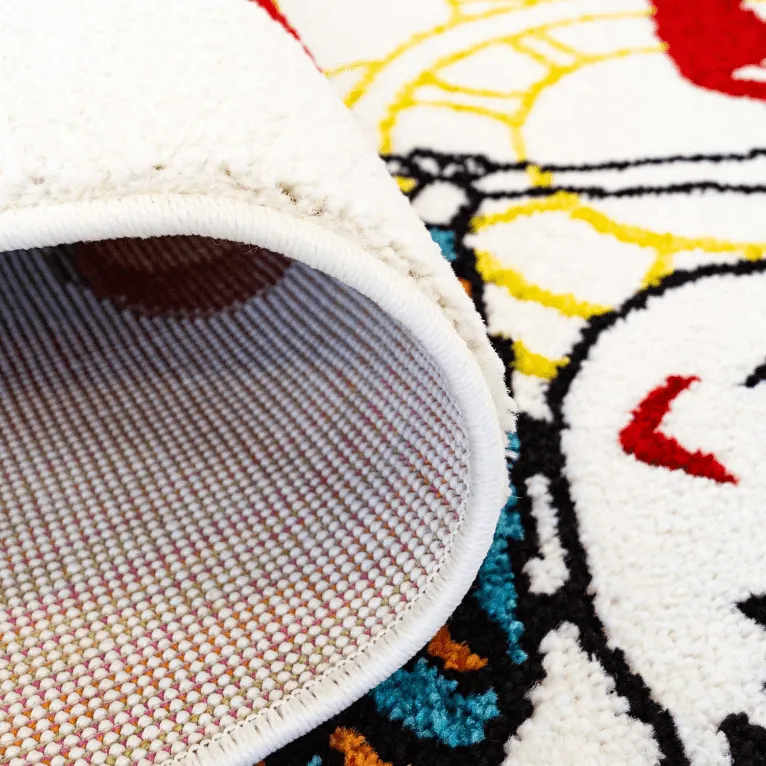 Alfombra infantil - Moda Pirate (blanco)