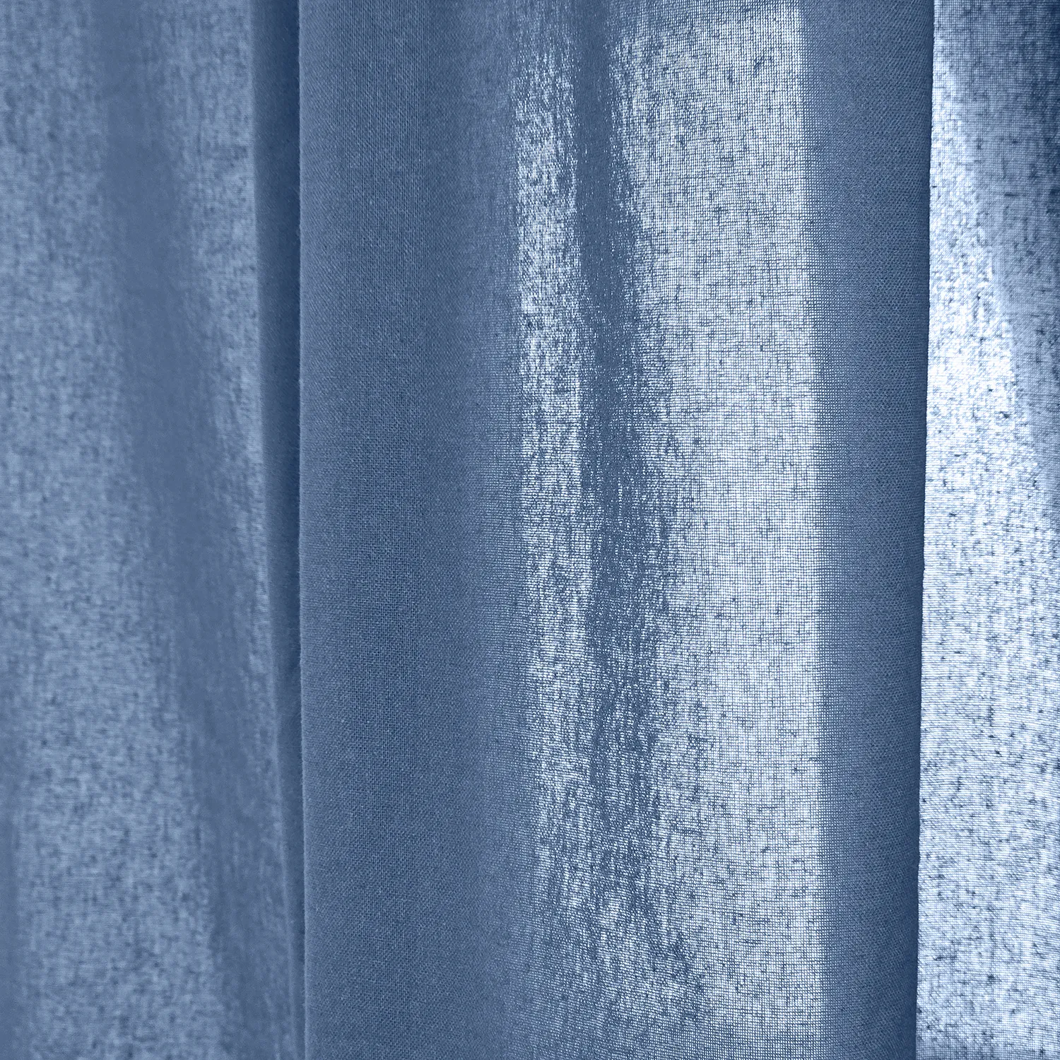 Cortinas Pack de 2 - Cortinas de algodón Selena (azul)