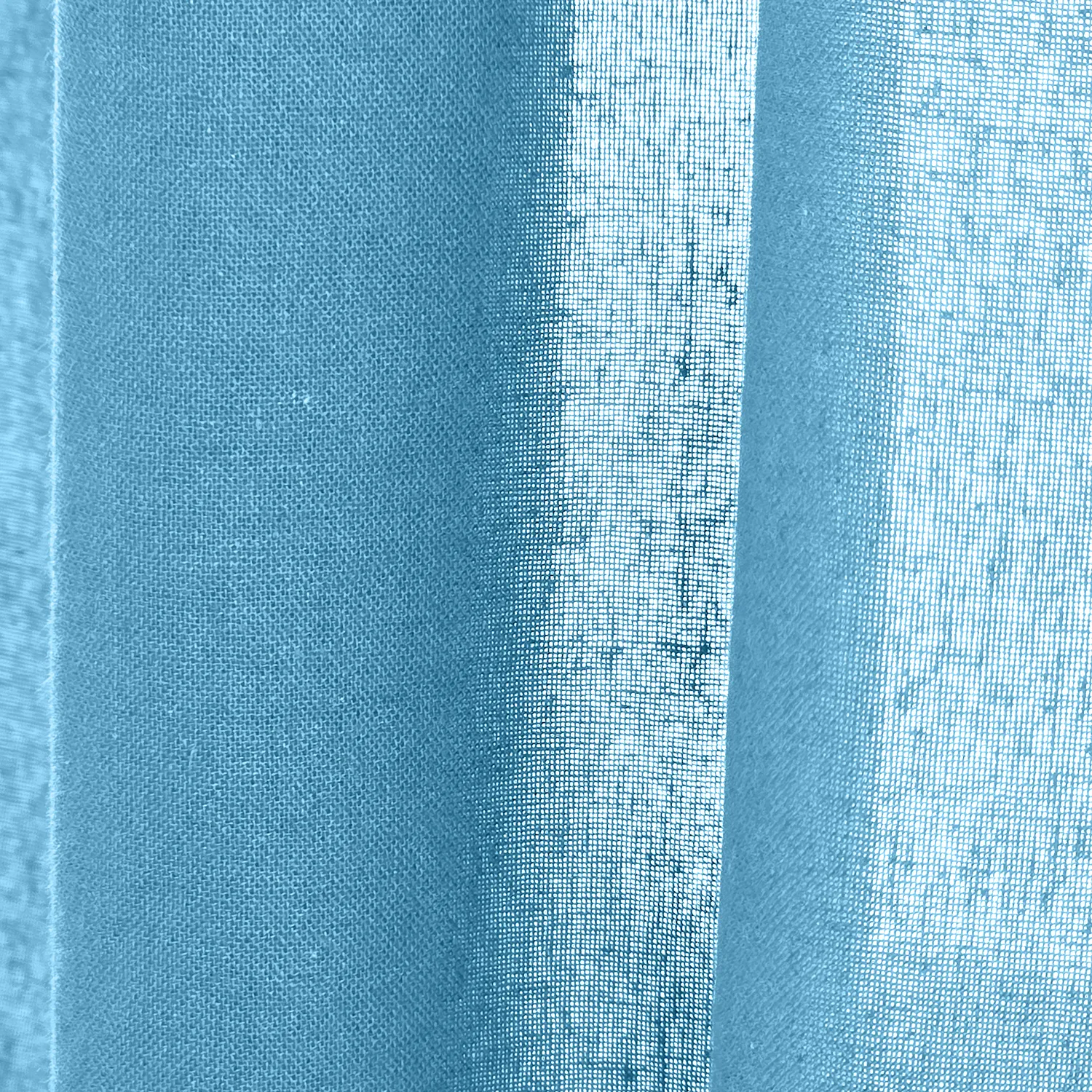 Cortinas Pack de 2 - Cortinas de algodón Selena (turquesa)