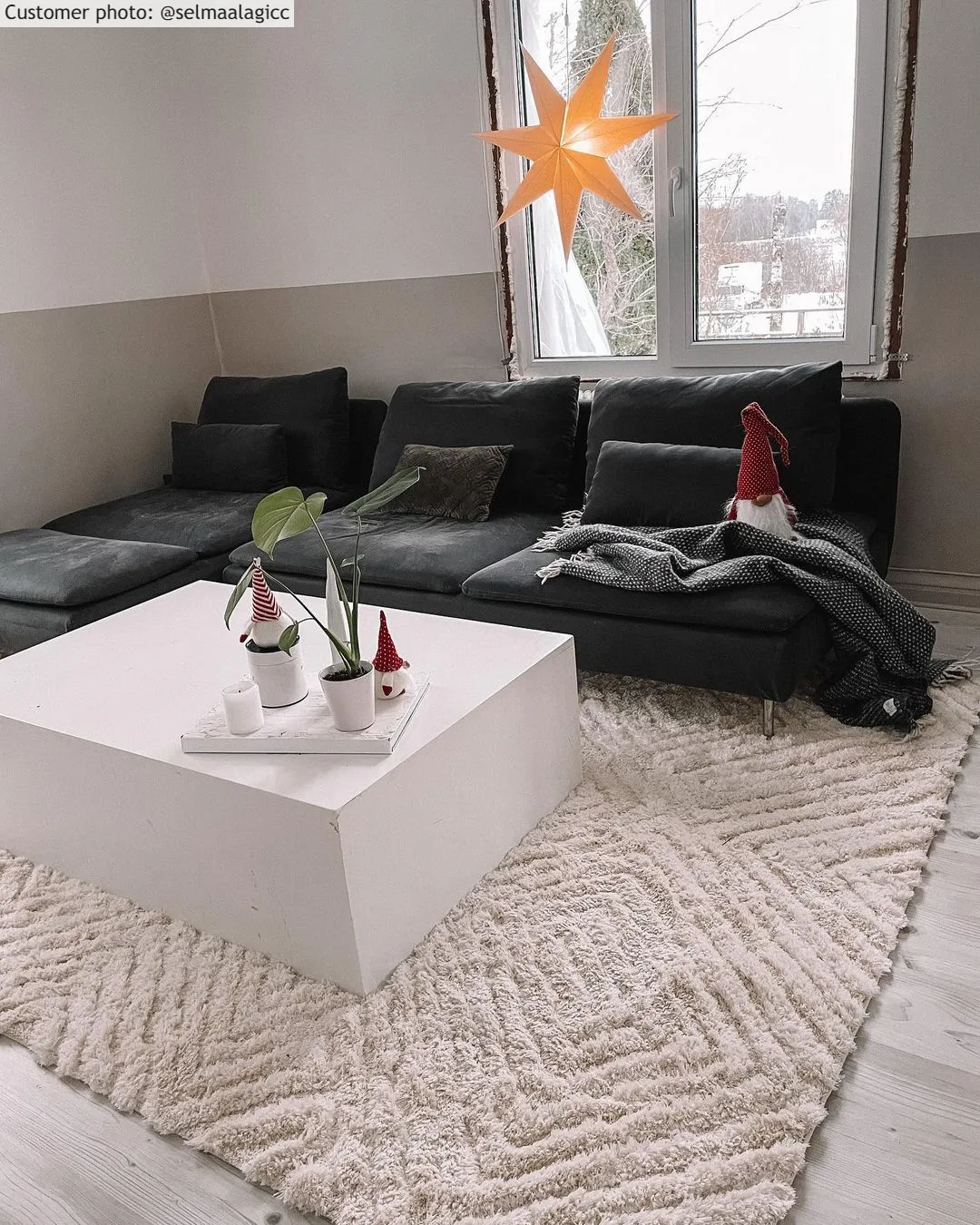 Alfombras de pelo largo - Monti (offwhite)