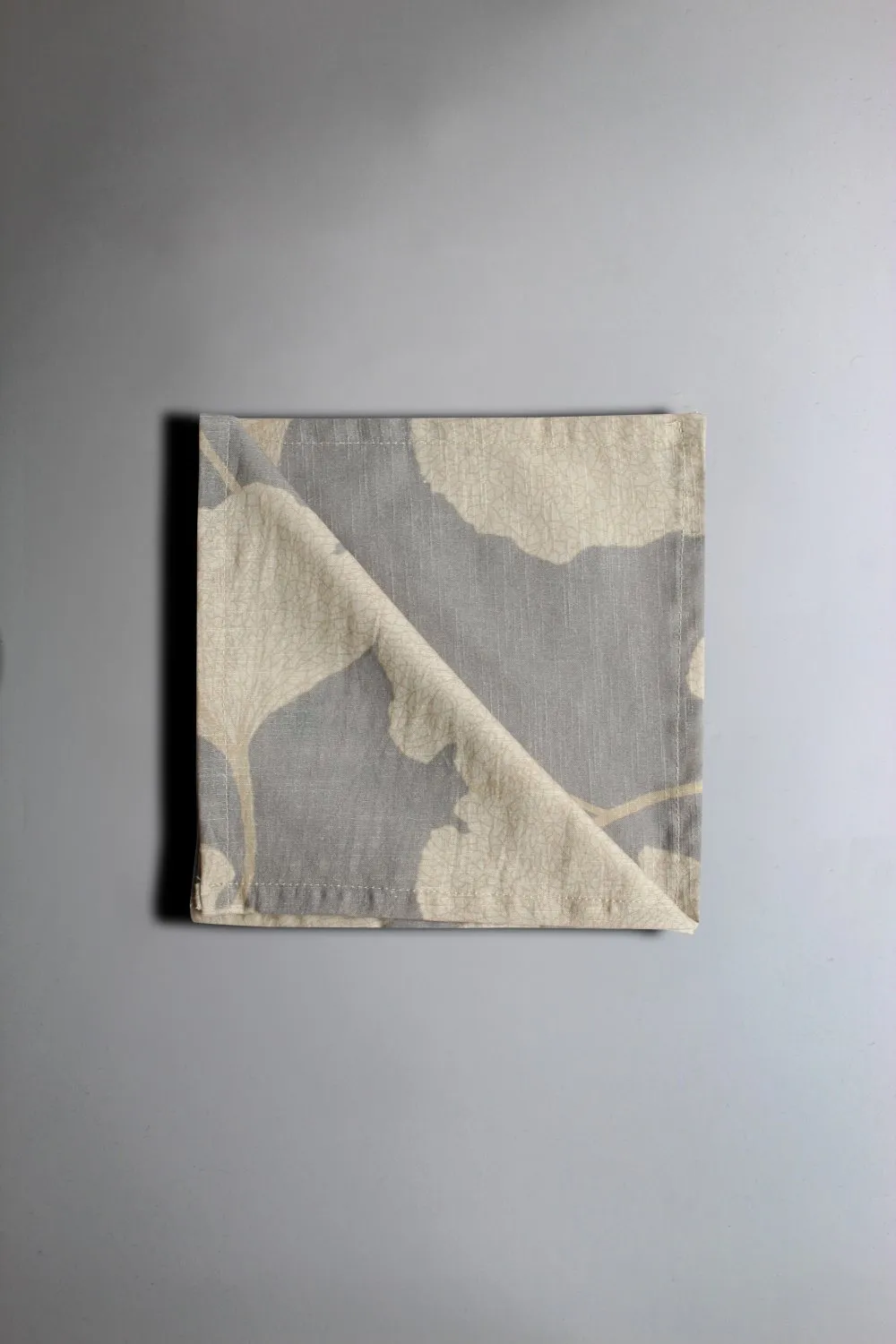 Servilleta en paquete de 4 - Abril (gris/beige)