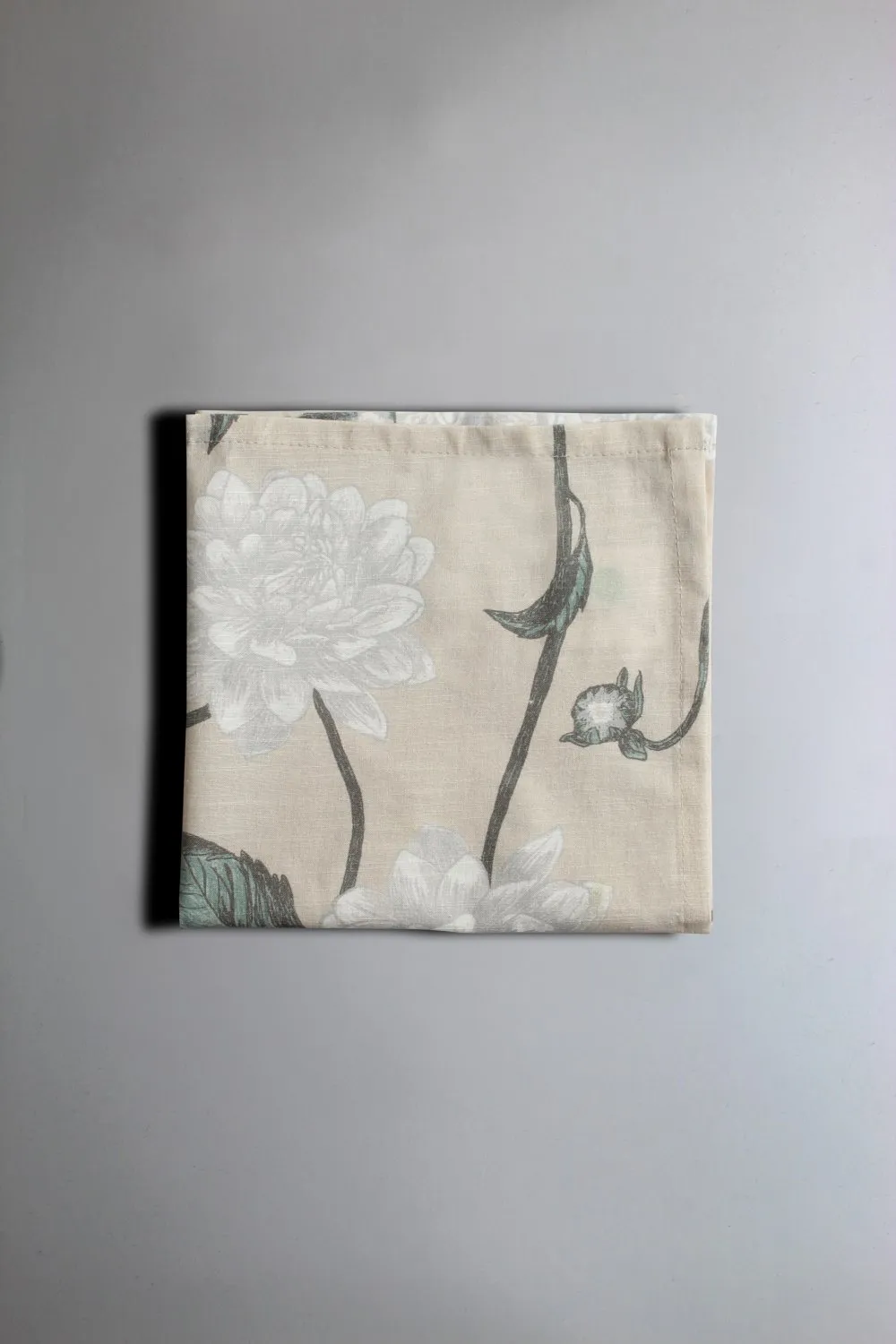 Servilleta en paquete de 4 - Alyssa (beige/gris)