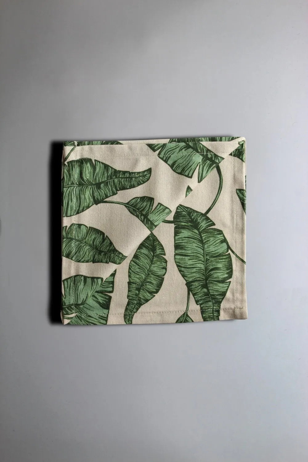 Servilleta en paquete de 4 - Leaves (verde)