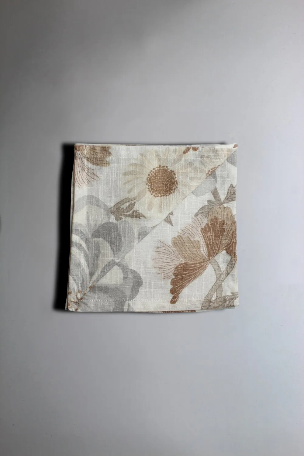 Servilleta en paquete de 4 - Serena (gris/beige)