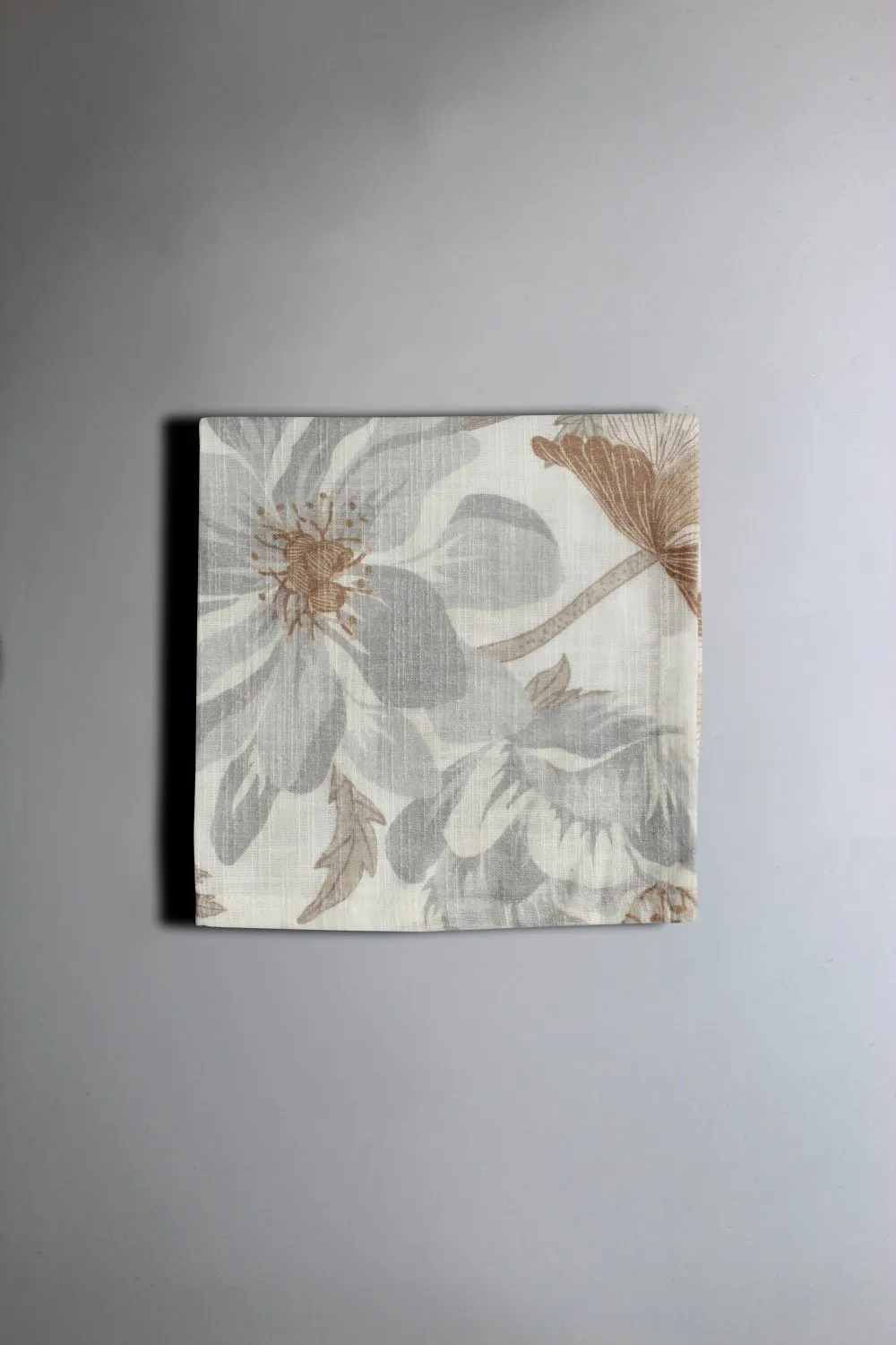 Servilleta en paquete de 4 - Serena (gris/beige)