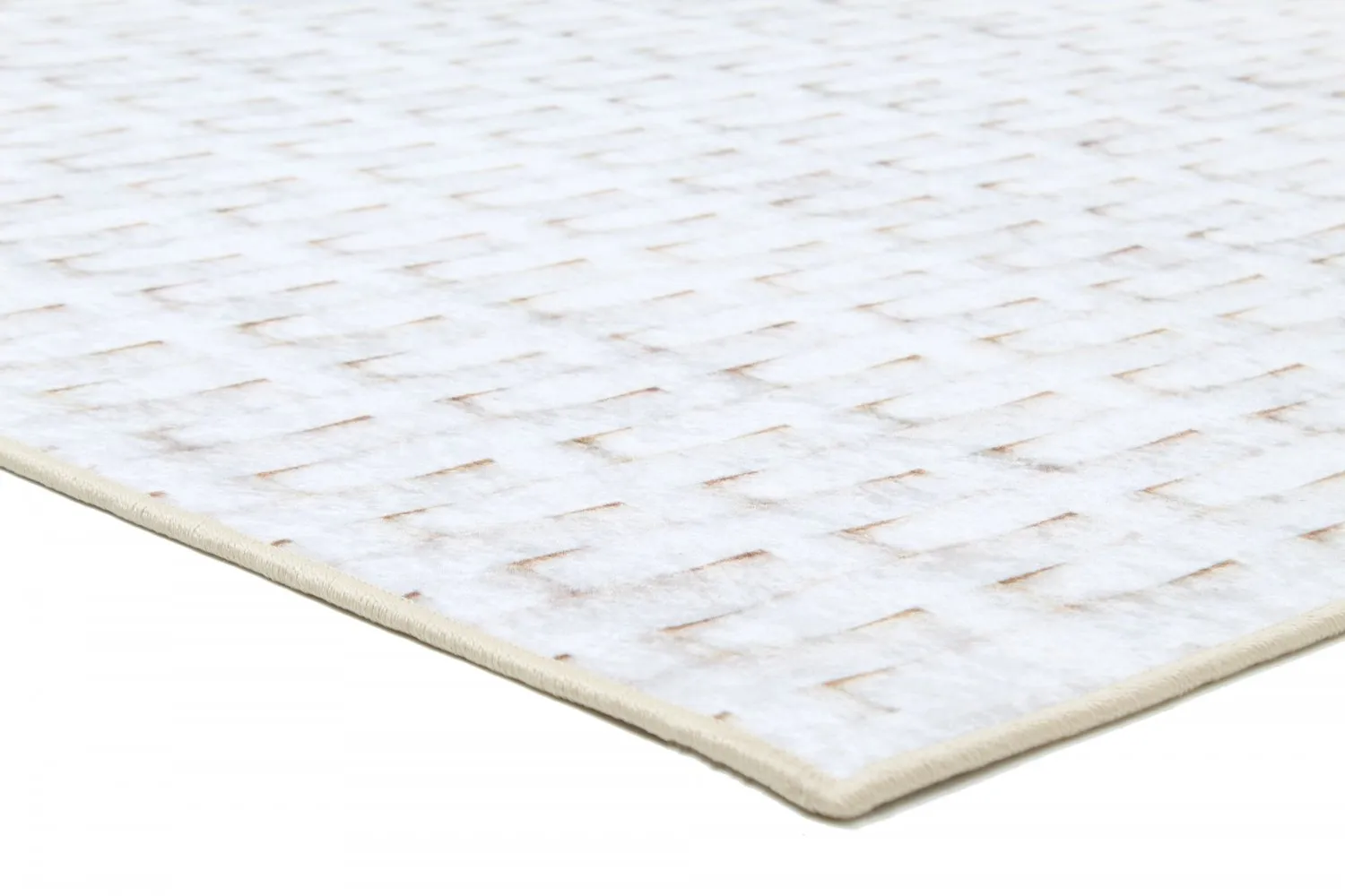 Alfombra Wilton - Sevgi (gris/blanco)