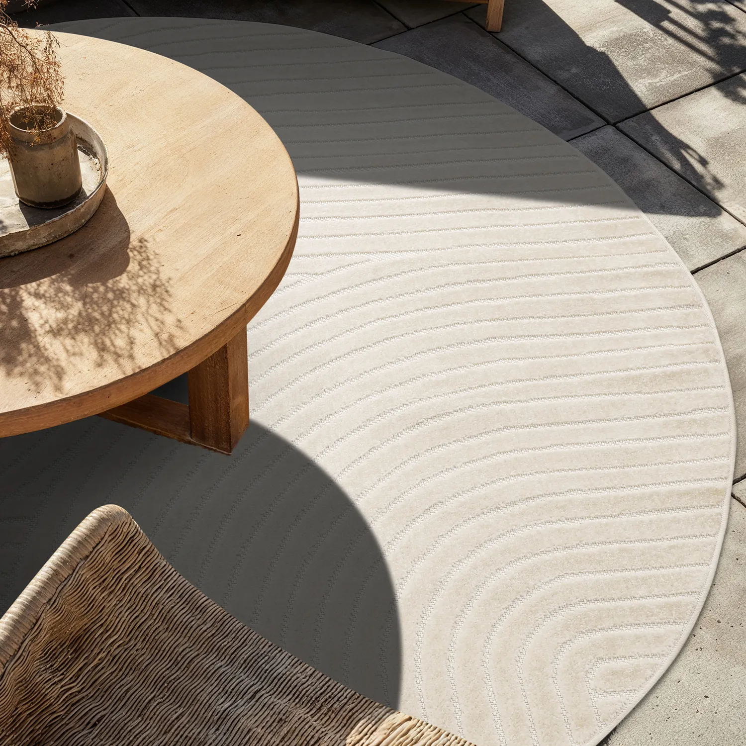 Alfombras redondeadas - Devon (cream)
