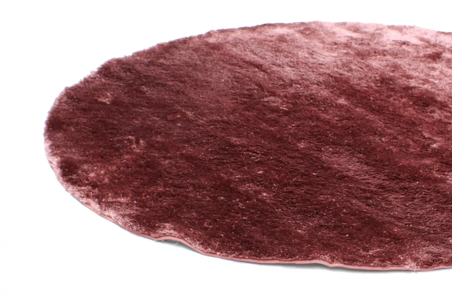 Alfombras redondeadas - Shaggy Luxe (coral pink)