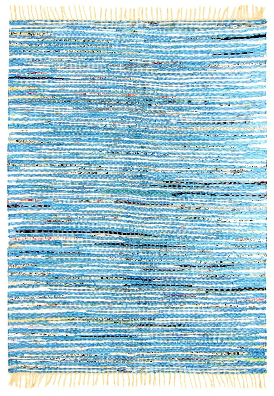 Alfombra de algodón - Delhi (azul)