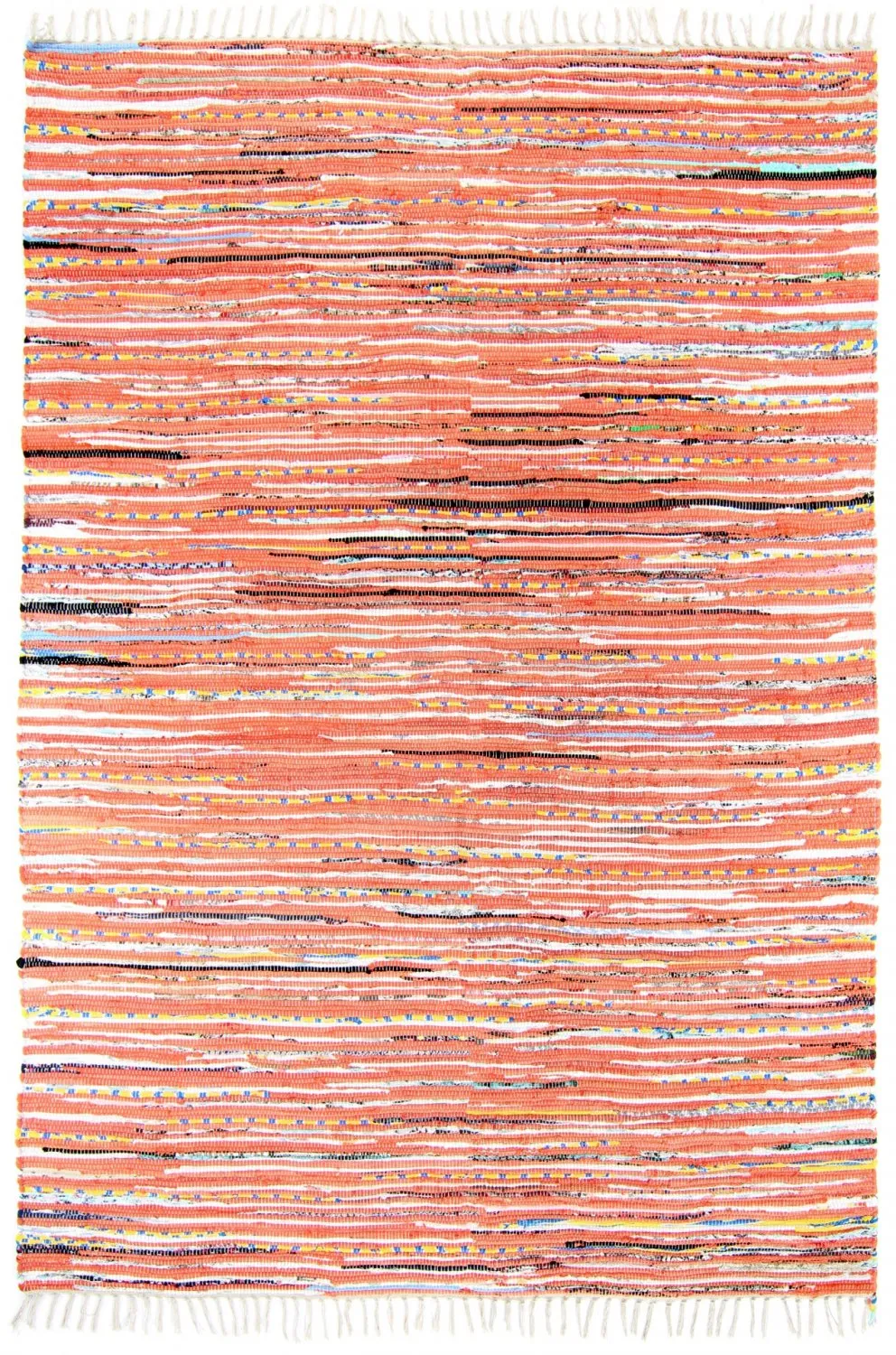 Alfombra de algodón - Delhi (naranja)