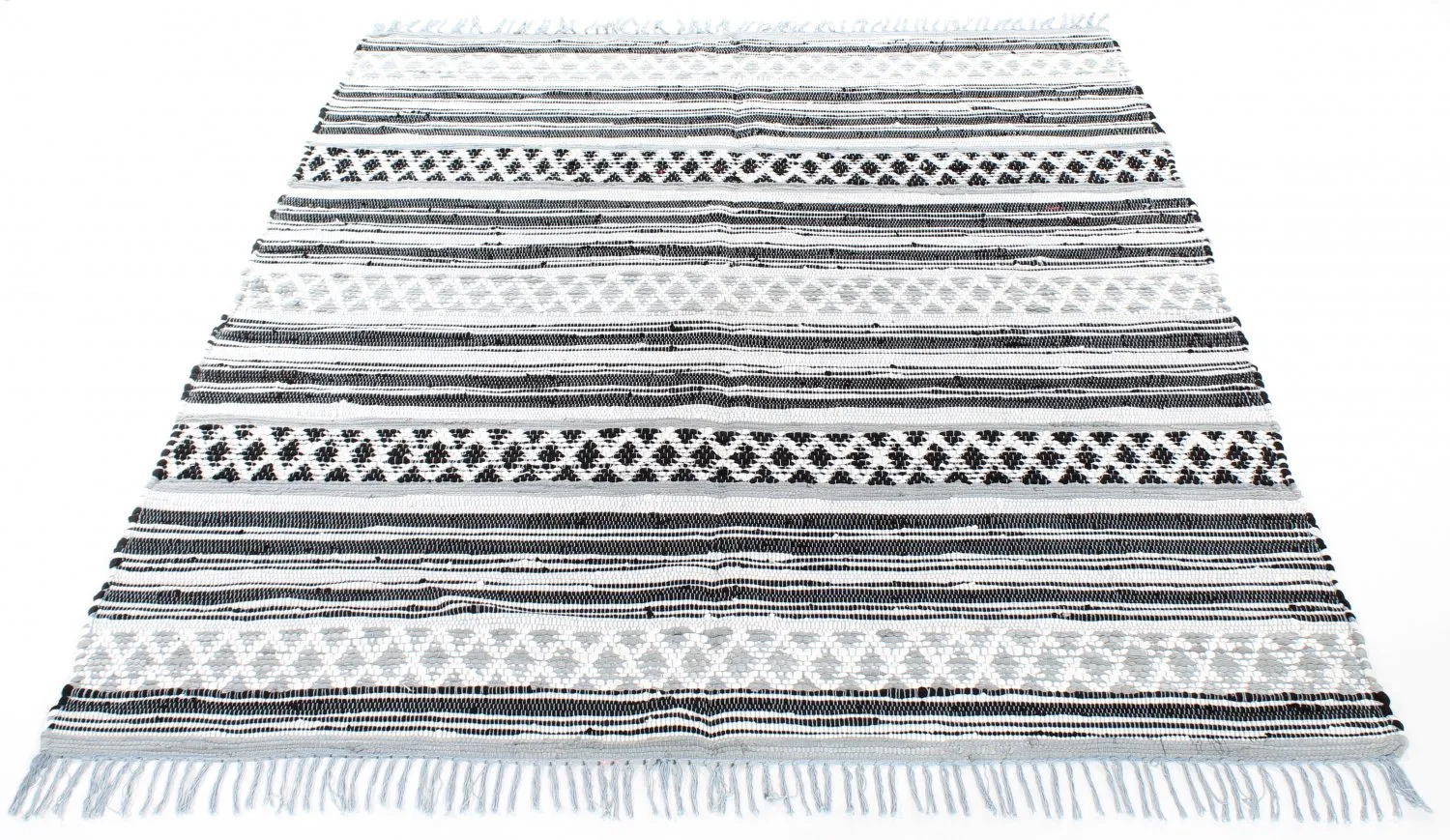 Alfombra de algodón - Orissa (gris)
