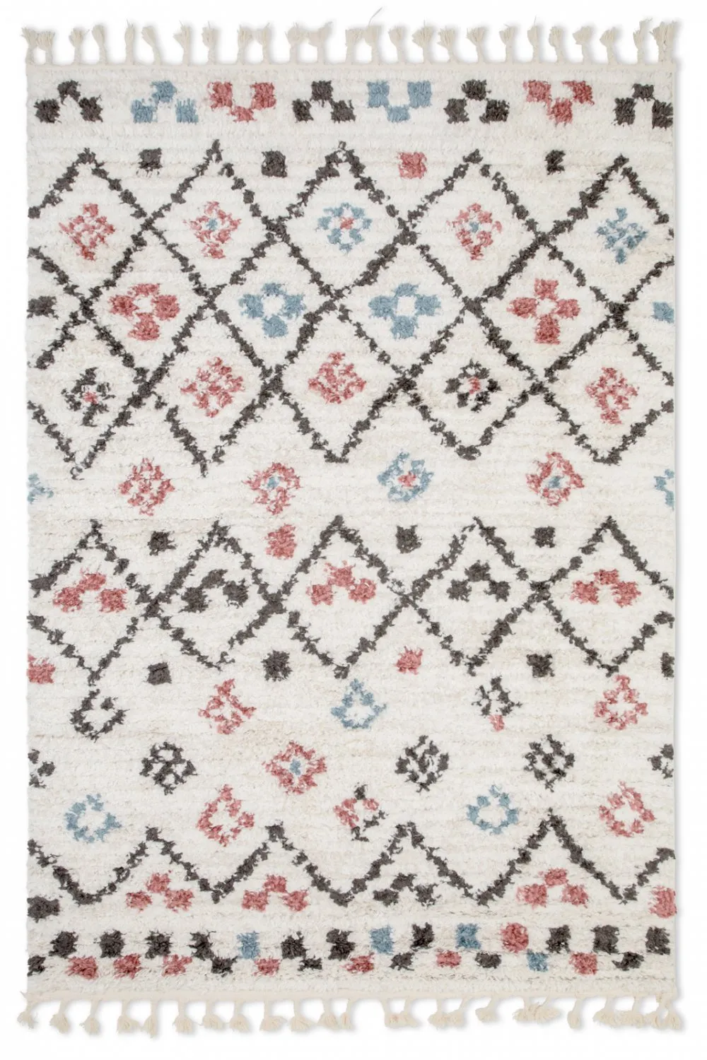 Alfombras de pelo largo - Siena (beige/multi)