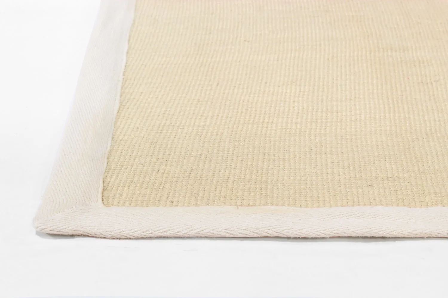 Alfombra de sisal - Agave (naturaleza blanca)