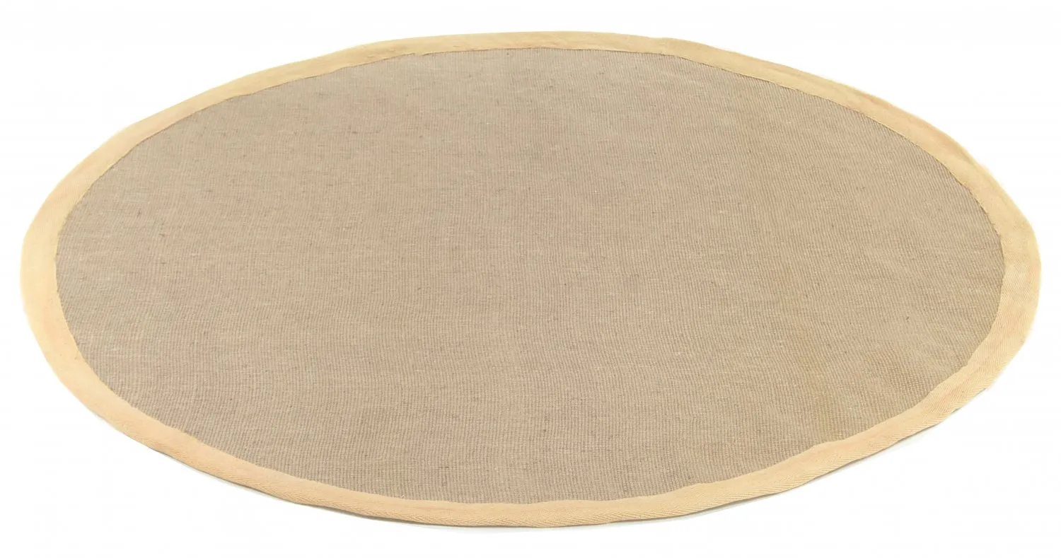 Alfombras redondeadas (sisal) - Agave (taupe claro)