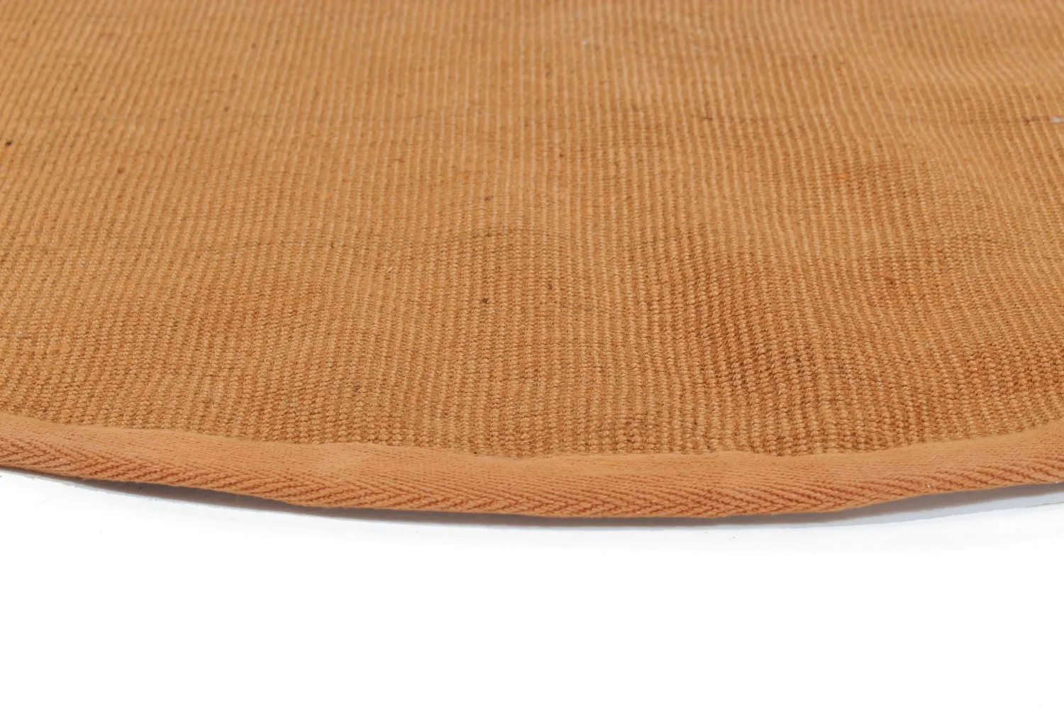 Alfombras redondeadas (sisal) - Agave (naranja)