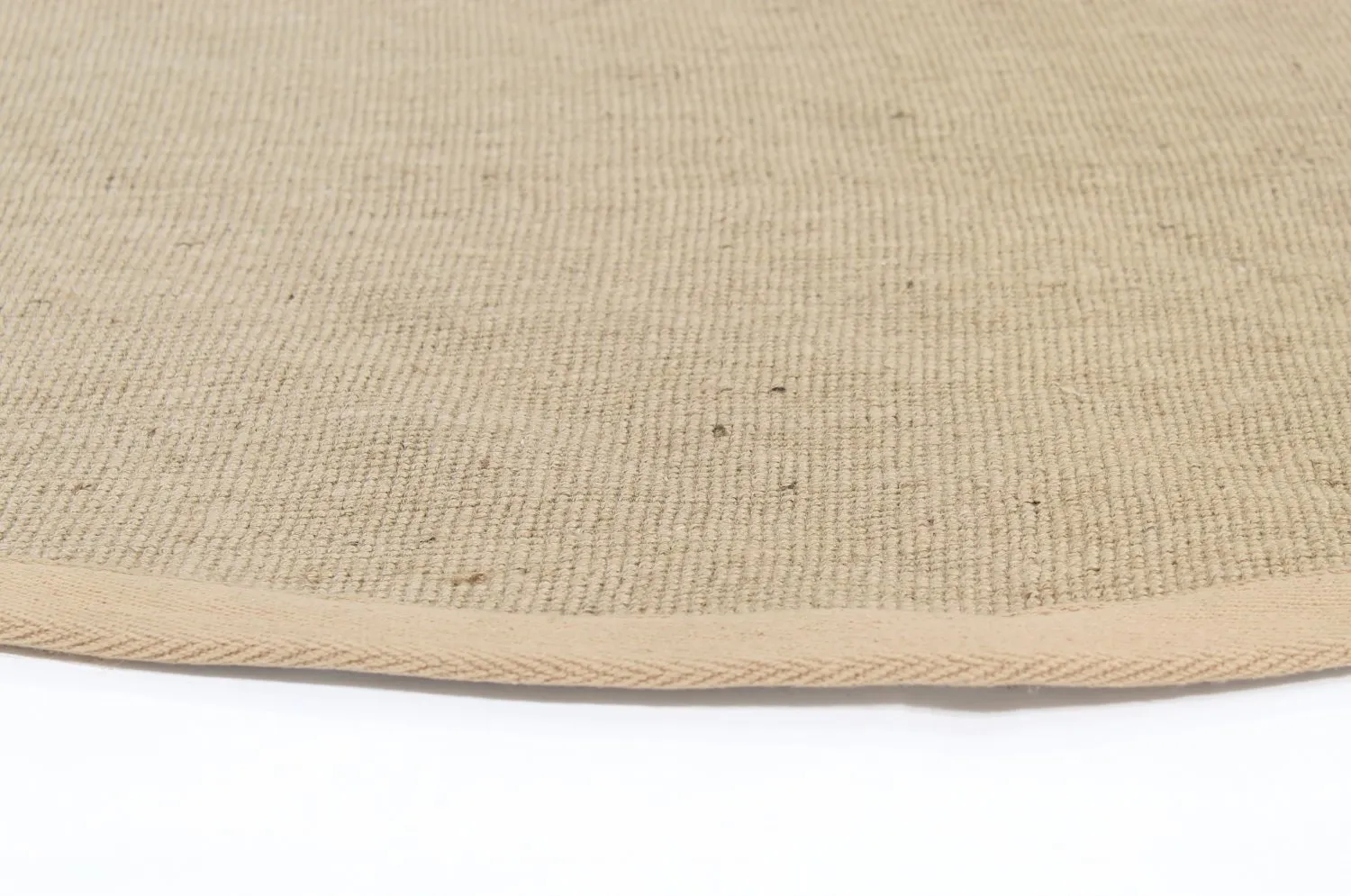 Alfombras redondeadas (sisal) - Agave (taupe)