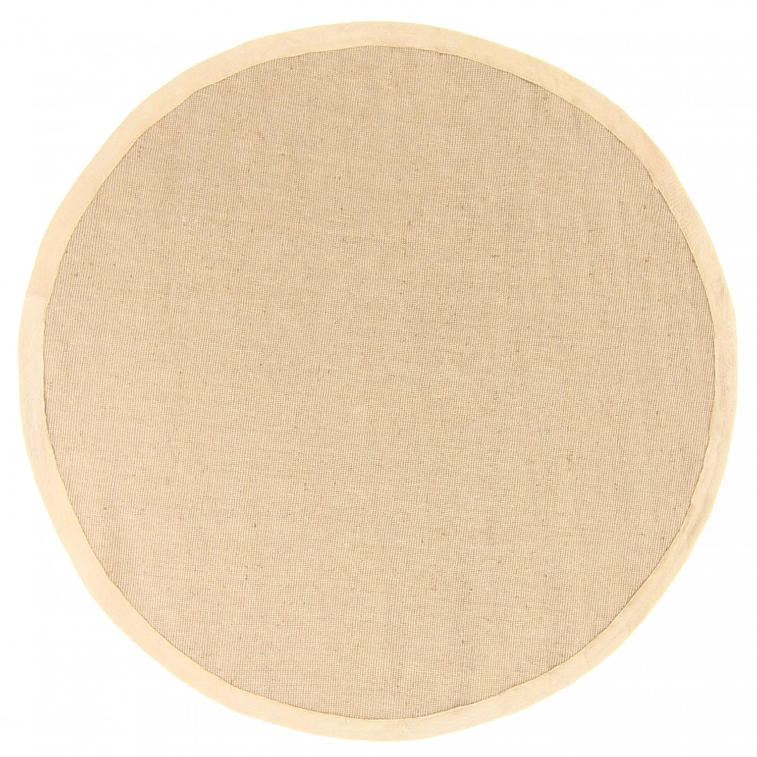 Alfombras redondeadas (sisal) - Agave (beige/beige)