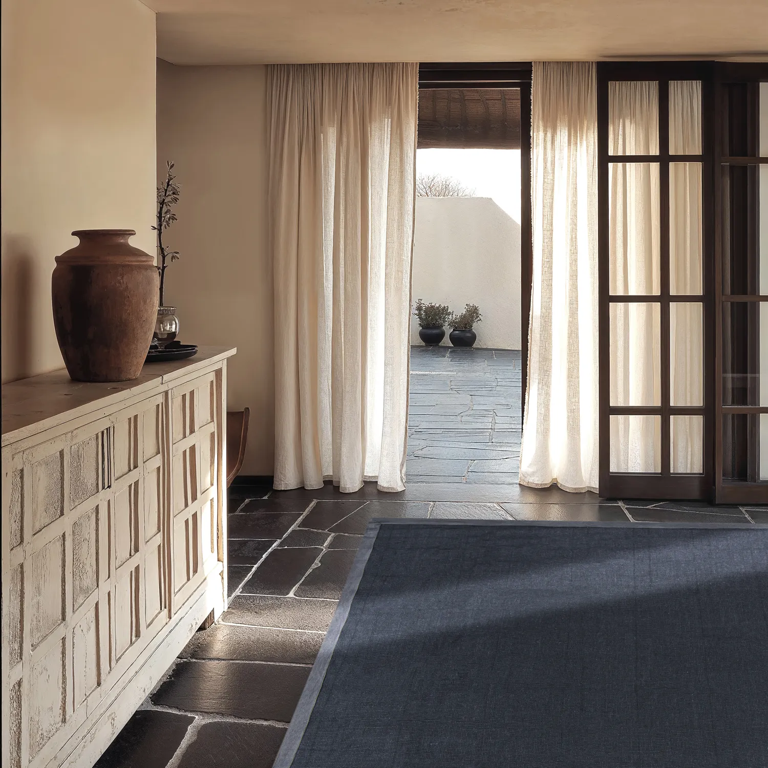 Alfombra de sisal - Agave (gris oscuro)
