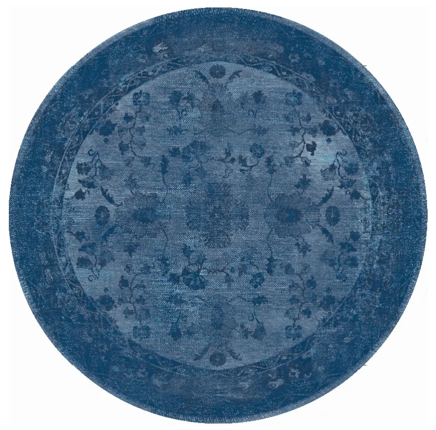 Alfombras redondeadas - Gombalia (azul)