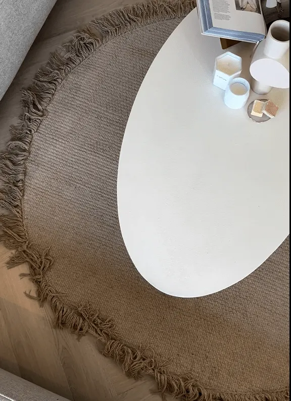 Alfombras redondeadas - Pike (beige)